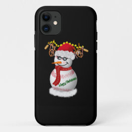 Baseballschneemann mit den üblichen Snacks Case-Mate iPhone Hülle