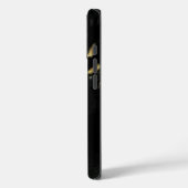 Baseballschwarz Case-Mate iPhone Hülle (Rückseite / Links)