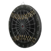 Baseballschwarz Dartscheibe (Vorderseite rechts)