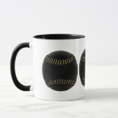 Baseballschwarz Tasse (Links)