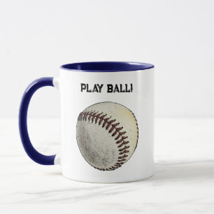 Baseballskizze spielen - Sport spielen Tasse