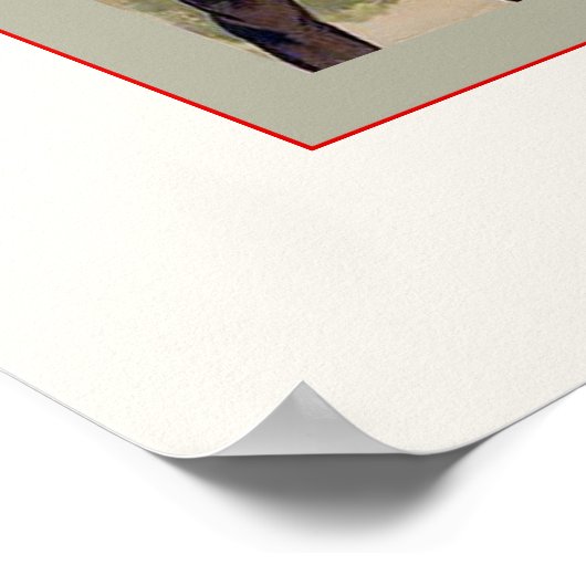 Baseballspiel 1887 poster (Ecke)