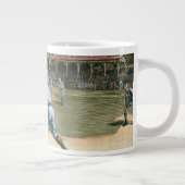 Baseballspiel der Nationalliga 1886 Jumbo-Tasse (Rechts)