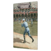 Baseballspiel der Nationalliga 1886 Klemmbrett (Links)