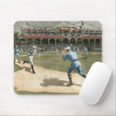 Baseballspiel der Nationalliga 1886 Mousepad (Mit Mouse)