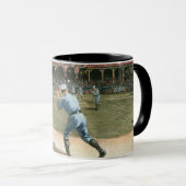 Baseballspiel der Nationalliga 1886 Tasse (VorderseiteRechts)