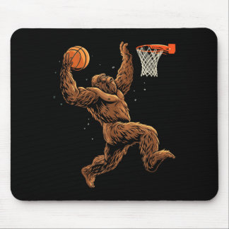 Baseballspieler Bigfoot Lustiger Sasquatch Bball Mousepad