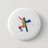Baseballspieler Button (Vorderseite)