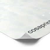 Baseballspieler-Fänger für moderne Kunstposter Poster (Ecke)