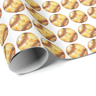 Baseballspieler Geschenkpapier