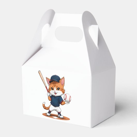 Baseballspieler Geschenkschachtel (Vorderseite)