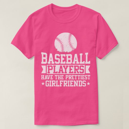 Baseballspieler haben die Hübsche Girlfriends Fu T-Shirt (Design vorne)
