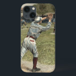 Baseballspieler in zweiter Base ausgeworfen iPhone 13 Hülle<br><div class="desc">Dieses Bild gehört zu Ken Burns' Baseballdokumentation! Ein Spieler wird in der Sekunde ausgeworfen,  wenn er sich bemüht,  die Basis zu erreichen. Das perfekte Geschenk für den Seemann in Ihrem Leben!</div>