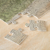 Baseballspieler in zweiter Base ausgeworfen Puzzle (Seite)