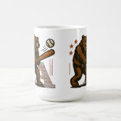 Baseballspieler Kaffeetasse (Mittel)