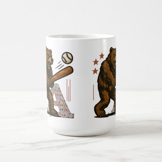 Baseballspieler Kaffeetasse (Mittel)