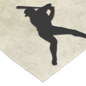 Baseballspieler Kurzer Tischläufer (Ecke)
