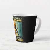 Baseballspieler-Motivation Milchtasse (Rechte Ecke)