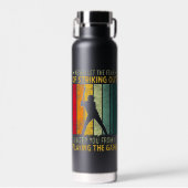 Baseballspieler-Motivation Trinkflasche (Vorne)