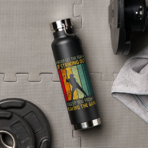Baseballspieler-Motivation Trinkflasche