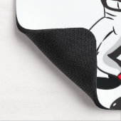 Baseballspieler Mousepad (Ecke)