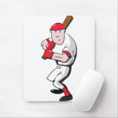 Baseballspieler Mousepad (Mit Mouse)