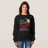 Baseballspieler Sport Baseball Pitcher Baseball Sweatshirt (Vorne ganz)