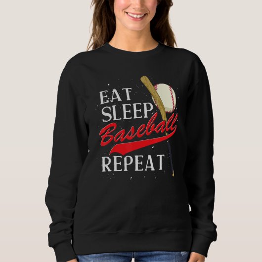 Baseballspieler Sport Baseball Pitcher Baseball Sweatshirt (Vorderseite)