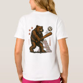 Baseballspieler T-Shirt (Rückseite)