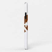 Baseballsportarten Rugby geben Jungen und Jungen d Case-Mate iPhone Hülle (Hinten/Rechts)