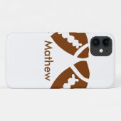 Baseballsportarten Rugby geben Jungen und Jungen d Case-Mate iPhone Hülle (Rückseite (Horizontal))