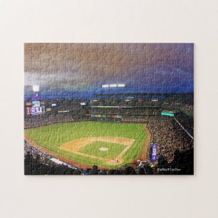 Baseballstadion -11x14 Puzzle mit Geschenkboxen HA