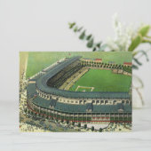 Baseballstadion für Vintage Sportarten, Luftsicht (Stehend Vorderseite)