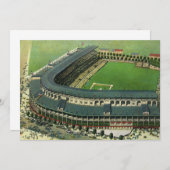 Baseballstadion für Vintage Sportarten, Luftsicht (Vorne/Hinten)