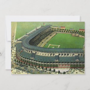 Baseballstadion für Vintage Sportarten, Luftsicht