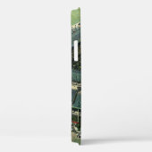 Baseballstadion für Vintage Sportarten, Luftsicht Case-Mate iPhone Hülle (Rückseite / Rechts)