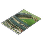 Baseballstadion für Vintage Sportarten, Luftsicht Notizblock (Linke Seite)