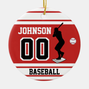 Baseballstapler  Erstellen Sie Ihre eigenen Keramik Ornament