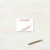 BaseballStitches.ai Post-it Klebezettel (Auf Schreibtisch)