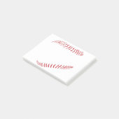 BaseballStitches.ai Post-it Klebezettel (angewinkelt)