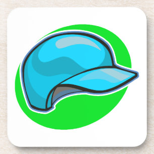 Baseballsturzhelm Getränkeuntersetzer