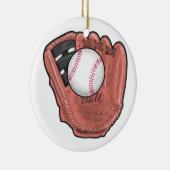Baseballtag/Ornament - SRF Keramik Ornament (Rechts)