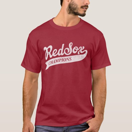 Baseballteam Boston Red So T-Shirt (Vorderseite)