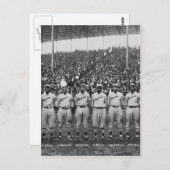 Baseballteam von Kansas City Monarchs Postkarte (Vorne/Hinten)
