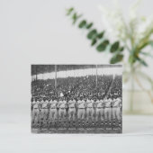 Baseballteam von Kansas City Monarchs Postkarte (Stehend Vorderseite)