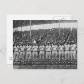 Baseballteam von Kansas City Monarchs Postkarte (Vorne/Hinten)