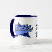 Baseballteams-Logo - Köter Tasse (Vorderseite Links)