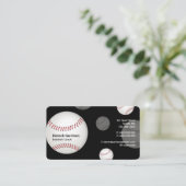 Baseballtrainer | BERUFLICH Visitenkarte (Stehend Vorderseite)
