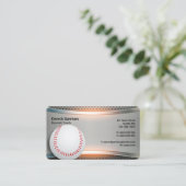 Baseballtrainer | BERUFLICH Visitenkarte (Stehend Vorderseite)