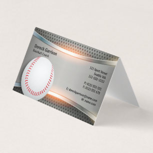 Baseballtrainer BERUFLICH Visitenkarten